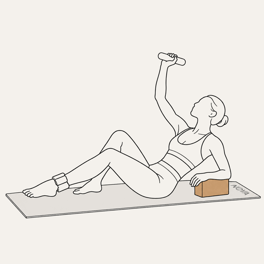 Seated lean-back reach